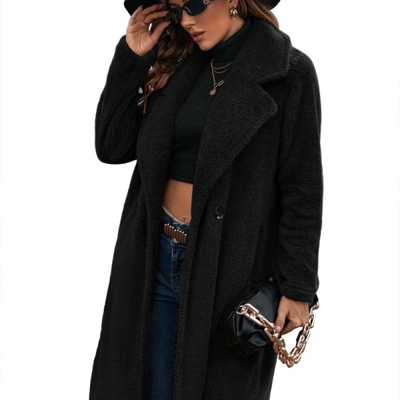 Black Borg Coat  | Womens  Coats & Jackets